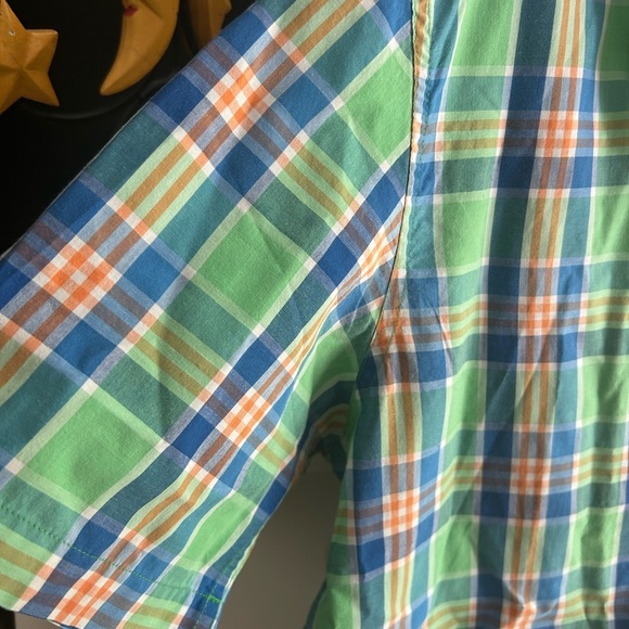Chaps Multicolor Plaid Button-Down Shirt M - Picture 4 of 16
